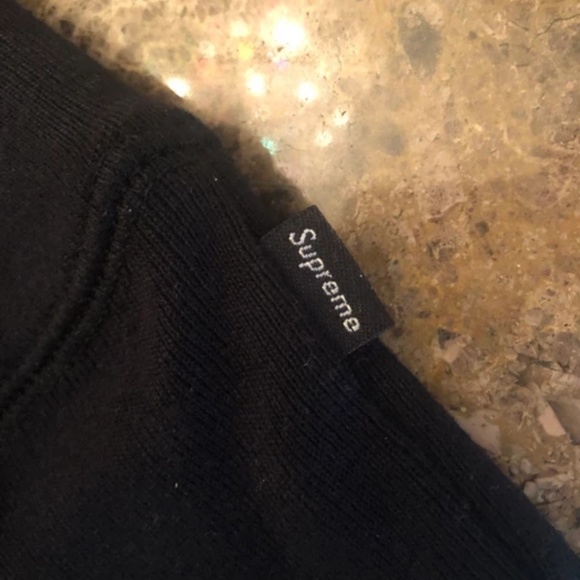 Supreme Black Box Logo Crew Neck - Picture 7 of 8